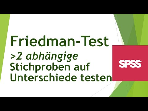 Friedman-Test in SPSS - Funktionsweise und Interpretation - Daten analysieren in SPSS (31)
