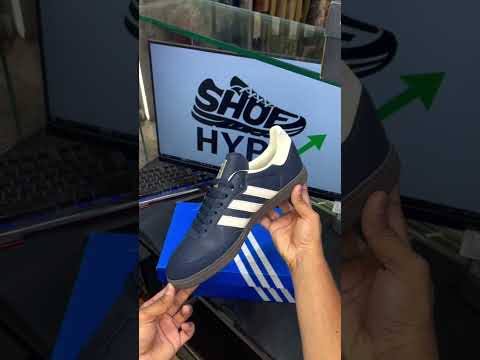 Navy Blue Samba Shoes
