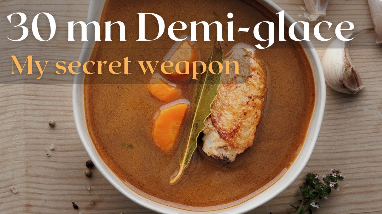 Exploring French sauces and the importance of the demi-glace (plus my secret recipe)