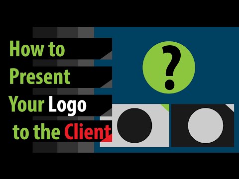 How to make powerful logo presentation to impress customer Video