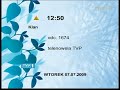 TVP1 Rozpoczęcie Programu Fragment KcH 07 07 2009 Reupload