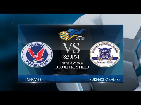 2019 FGC ASN Premier League Rd 8 - Nerang vs Surfers Paradise (0-3)