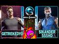 MK1 Getrekedyo JOHNNY CAGE VS Sikander555HD SUB ZERO Mortal Kombat 1 4K 60ᶠᵖˢ
