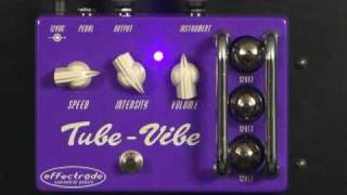 Video thumbnail for Effectrode Tube-Vibe (univibe) demo overview by Jack Zucker - Jazz Guitar