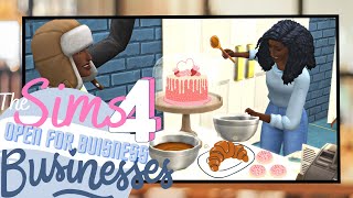 How to run a REAL DEAL 🧁BAKERY / CAFE ☕ in the Sims 4 | Live in Buisness MOD | 🧡 Ep. 1