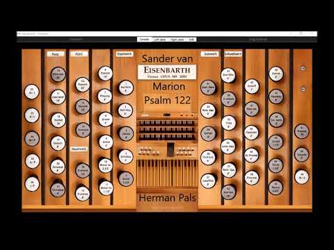 Psalm 122 Sander van Marion, Marco den Toom, Koraalboek Con Passione (Hauptwerk  Friesach)