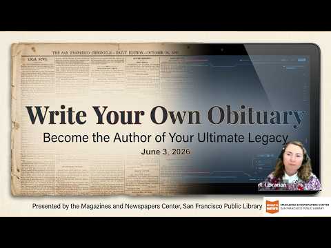 Obituary Writing Workshop
