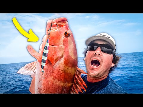 Jigging The Bahamas for Big Groupers | Catch and Cook