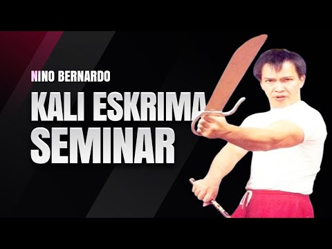 Nino Bernardo's Lost Kali Seminar: RARE UNCENSORED Masterclass