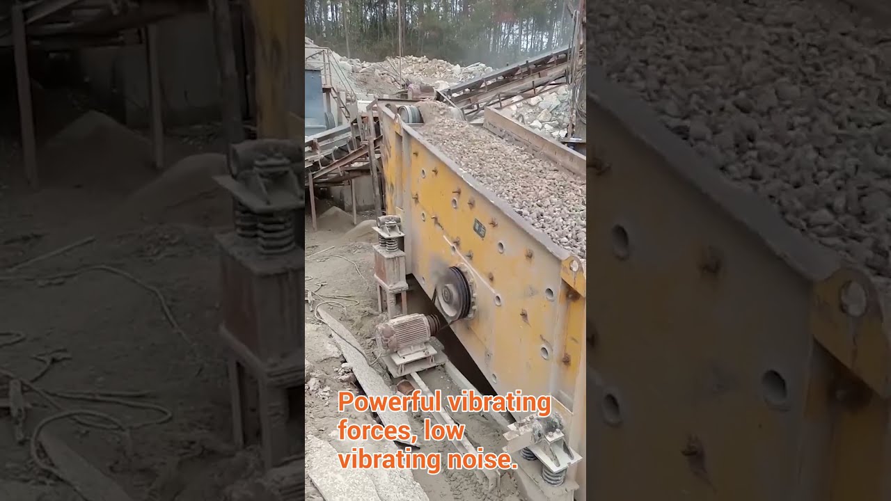 YK Series circular vibrating screen, Mining Vibrating Screen, Aggregate Sieve Screen Machine