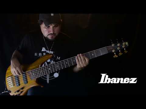 Ibanez SR Premium 1206 Performance - Kiko Loureiro  DILEMA bass cove Ebrahim Muniz