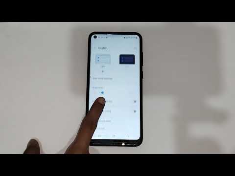 How to change font size in Samsung galaxy a60s, font size settings