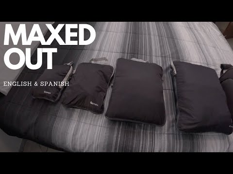 Gonex Compression Packing Cubes Maxed Out