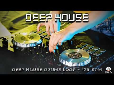 Deep house drums Loop - 125 BPM