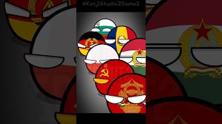 "Eternal Enemies" || «Nato Vs The Warsaw Pact» || [ CountryBalls ] || #countryballs #shorts #edit ||