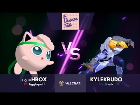 Hungrybox vs Kylekrudo- Winners Semi Finals | The Dinner Table Hosted by AllChateSports