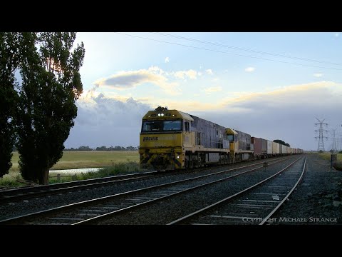 4PM6 Pacific National Intermodal Container Train (5/12/2020) - PoathTV Australian Railways