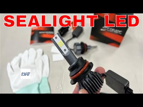 SEALIGHT Dual Beam LED Bulb Unboxing and Installation Part 1 SuncentAuto DISCOUNT CODE! FOXBODY GT