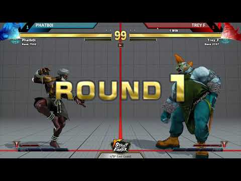r/SF Weekly Dumpster Fire - Salvo | Phatb0i (Dhalsim) vs Trey F (Birdie)