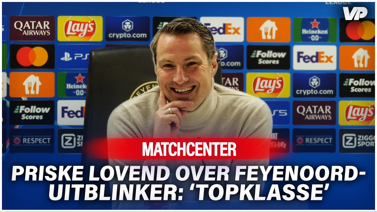 Thumbnail for article: Priske krijgt Farioli-vraag: 'Ik weet niet wat er in Amsterdam gebeurt'