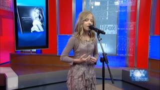 Jackie Evancho Fox and Friends Singing Reflection After The Show Oct 5 2012