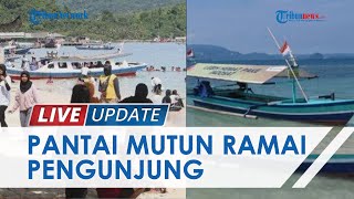 Libur Nataru, Pantai Mutun Lampung Diserbu Pengunjung, Tak Hanya Lokal tapi Juga Luar Pulau