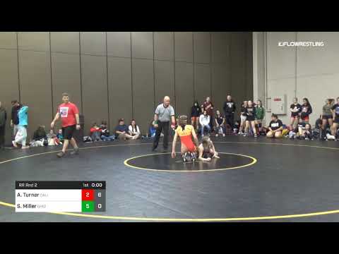 106 Lbs Rr Rnd 2 Adrienna Turner California Red Vs Samantha Miller Ohio Draw