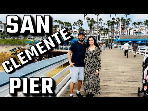 [4K] San Clemente Beach Pier in Orange County, CA, USA Travel Guide