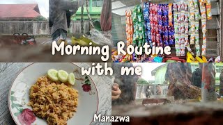 Morning Routine with me || Vlog Manazwa