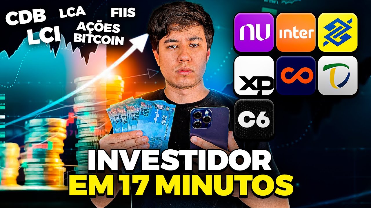 AULA OBRIGATÓRIA PARA INVESTIDORES INICIANTES! GANHE DINHEIRO COM SEGURANÇA