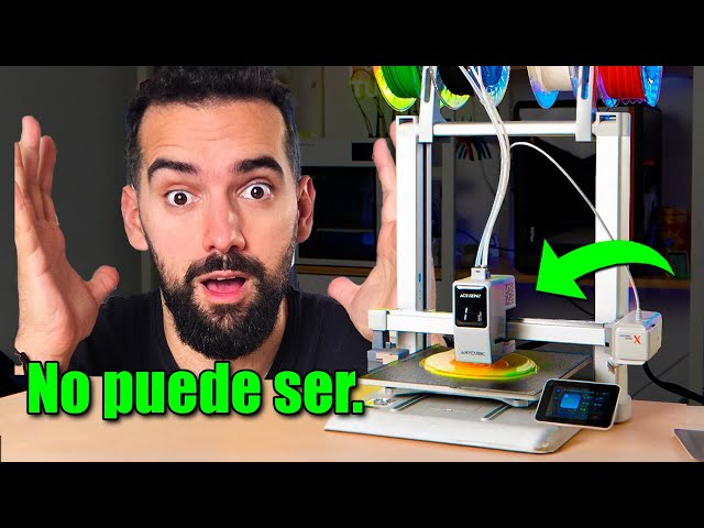 Vídeo relacionado con Anycubic Kobra X Impresora 3D Multicolor Multifilamentos Blandos y Duros