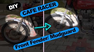 Royal Enfield Mod - CAFE RACER FENDER/ Off Road MUDGUARD