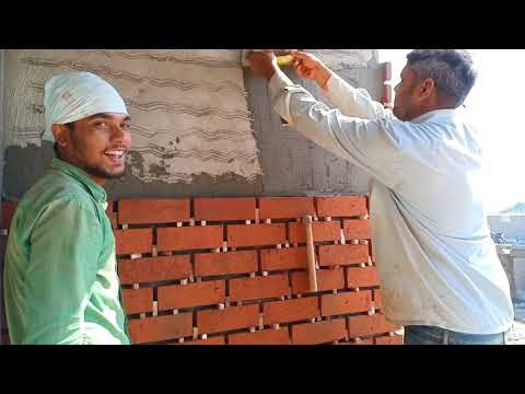 How to creat bricks wall design