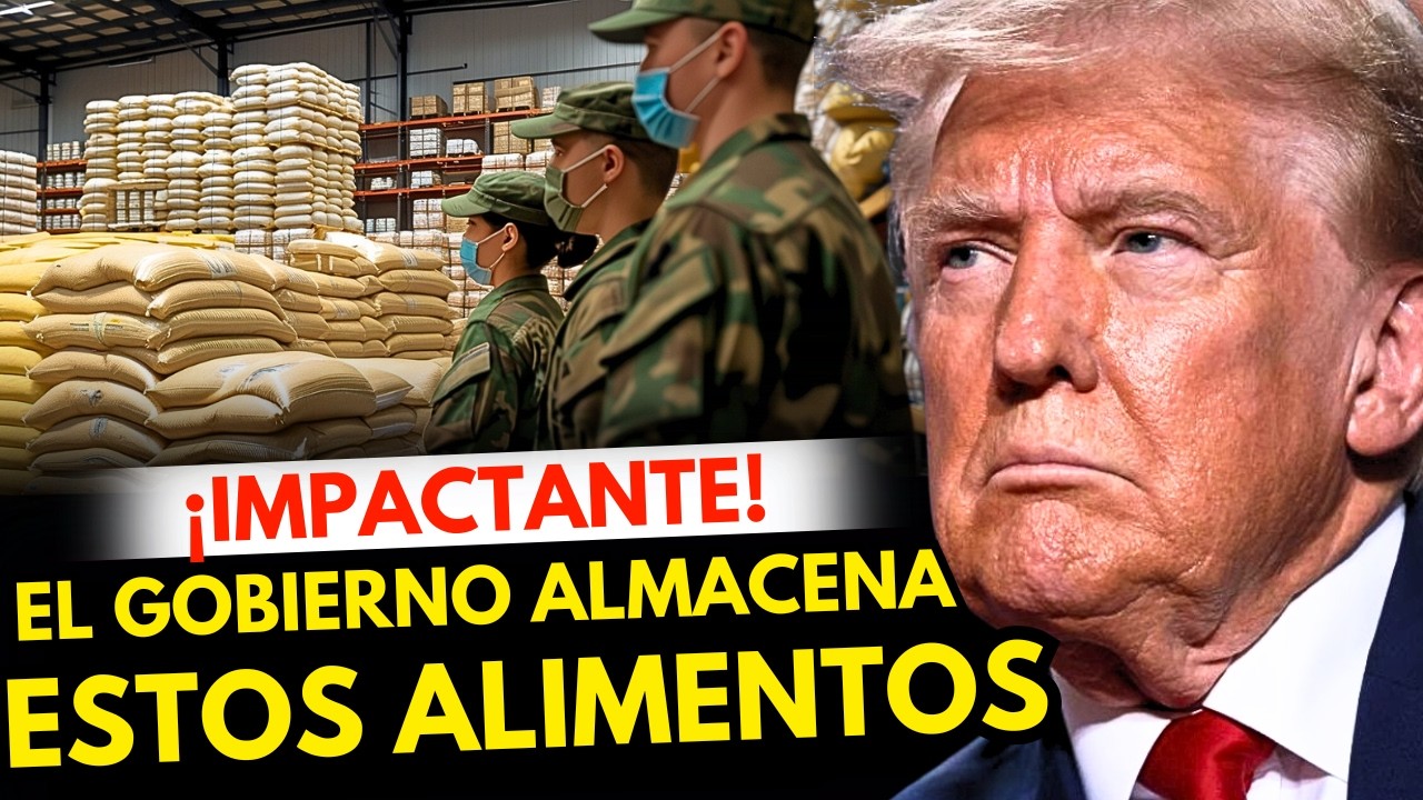 Almacena SOLO 7 alimentos para SOBREVIVIR – No necesitas más