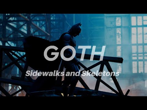 Bruce Wayne GOTH Edit | Sidewalks and Skeletons | The Dark knight #christianbale #batman