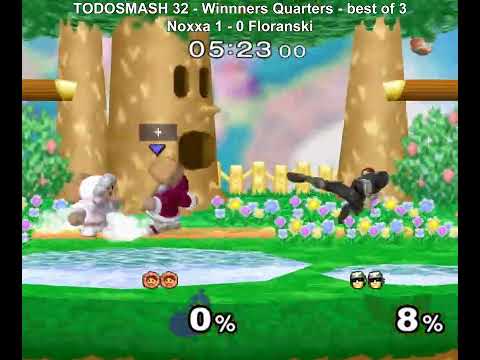 TODOSMASH 32 - Noxxa (Ice Climbers) vs Floranski (Captain Falcon) - Winners Quarters