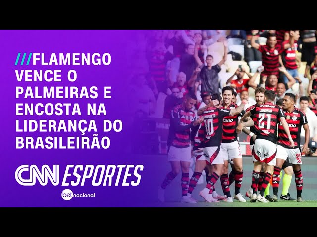 Flamengo vence o Palmeiras por 3 a 2 no Campeonato Brasileiro | AGORA CNN
