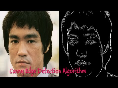 Detecting edges in a image using the Canny Edge Detection