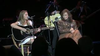 Emmy Rose Russell performing with Loretta Lynn 3/20/2015.