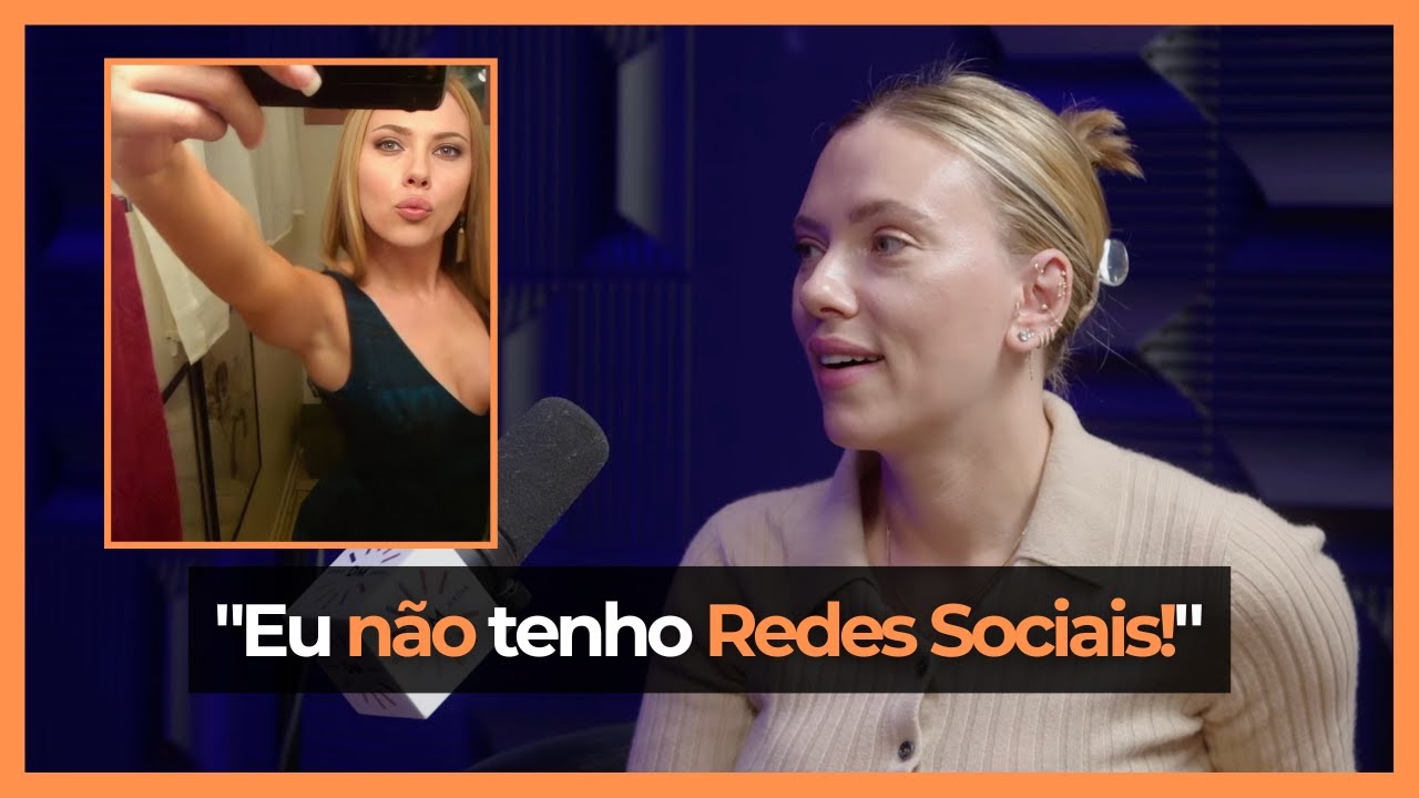 Saiba o Porquê de Scarlett Johansson Não Ter Redes Sociais | Tudo Legendado