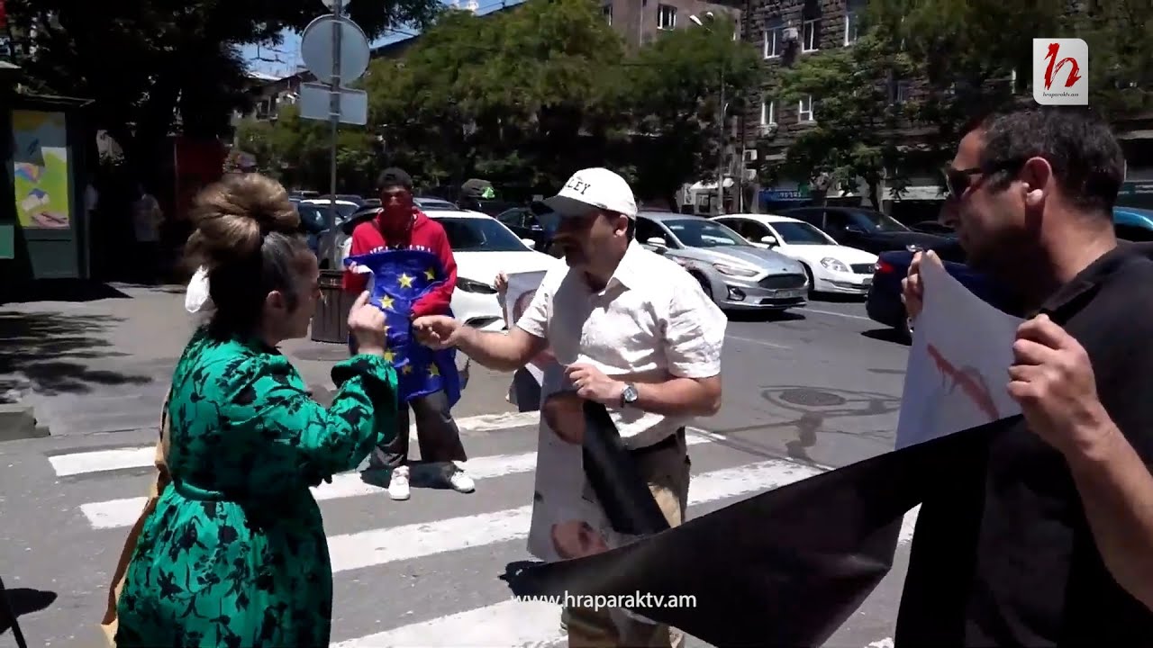 Դավայ, փախար, թուրք. Կռիվ` քաղաքացու եւ եվրոպամետների միջեւ