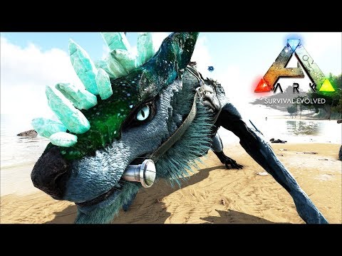 MANAGARMR DE CRISTAL, GOLEM DE GELO, CORUJA DA TERRA E CARNOTAURO ALPHA ARK SURVIVAL EVOLVED
