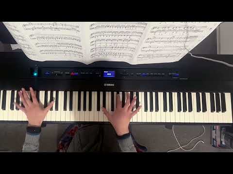 Chopin Raindrop prelude Op. 28 N. 15 - piano progress 3 years 5 months