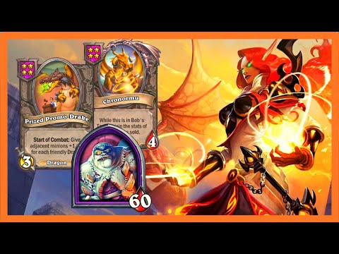 SACRIFICING 44 HP FOR MASSIVE GOLDEN TARECGOSA - Patchwerk [Hearthstone Battlegrounds]