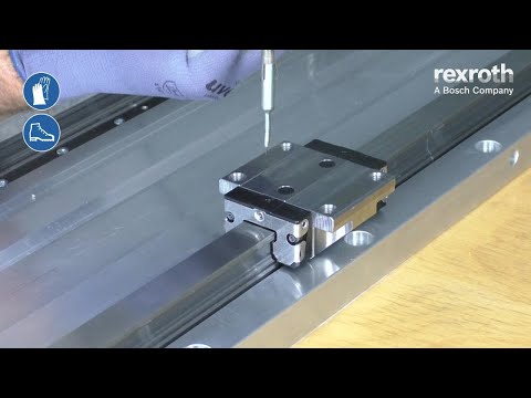 [EN] Bosch Rexroth: Linear Guides - Open lube port (How-To)
