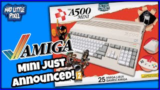 The Amiga Mini Just Announced! The A500 Mini From Retro Games Has A Lot Going For It!