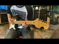 Fender American Deluxe 50th Anniversary Yamano 2004 Sunburst Demo