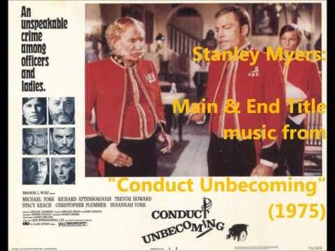 Stanley Myers: Conduct Unbecoming (1975)