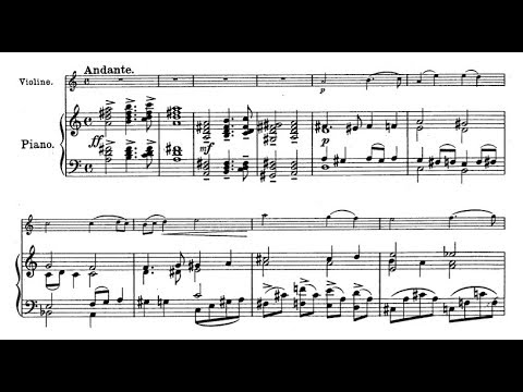 Franz von Vecsey - 3 Morceaux for violin and piano (audio + sheet music)