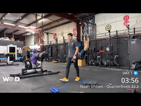 2022 CrossFit Games Quarterfinals #2 | Noah Ohlsen